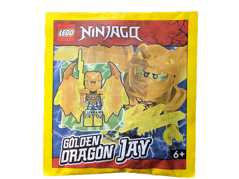 Golden Dragon Jay paper bag