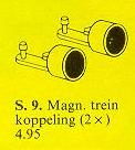 Magnetic Train Couplers