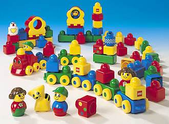 Large Stack 'n' Learn Set (Vehicles)