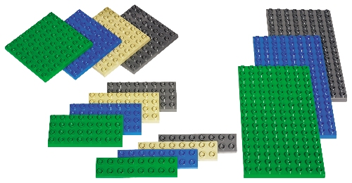 Duplo Small Building Plates Set