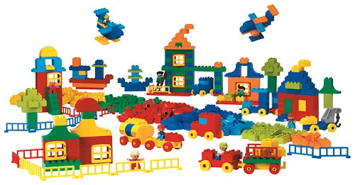 Large Duplo Basic Set (XL Brick Set) {2004 Version}