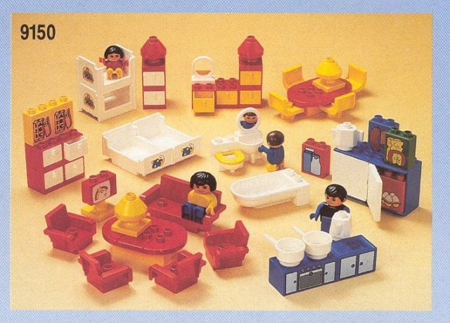 Duplo Furniture - 74 el.
