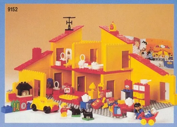 Duplo House -123 elements