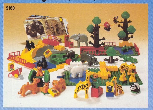Duplo Safari Park - 92 elements, 6 act. cards