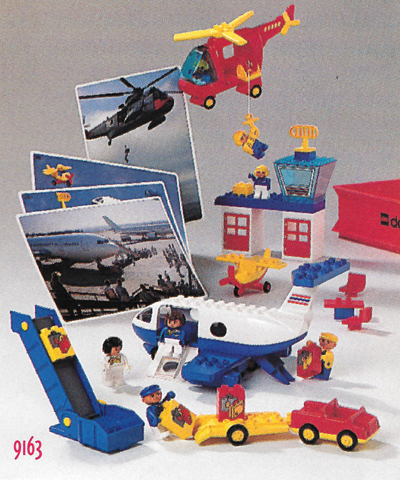 Duplo Airport - 47 el. 4 act. cards (3 aircraft)
