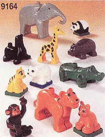 Duplo Animals for Safari Park - 11 animals for set 9160