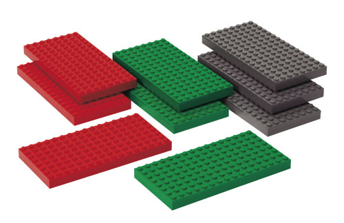 Small Lego System Baseplates