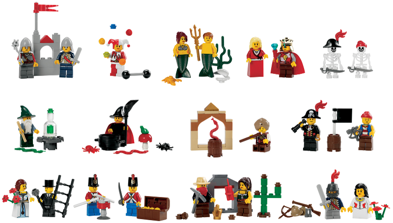 Fairytale & Historic Minifigure Set