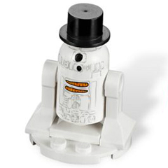 Advent Calendar 2012, Star Wars (Day 23) - Snowman R2-D2