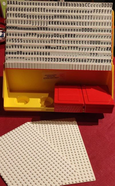 Typesetter's Shop (Composing Set) - Danish Version