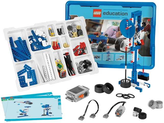 Simple and Motorized Mechanisms Base Set (Simple & Powered Machines Set)