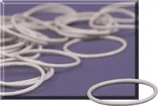 Small White Bands (Pack of 25)