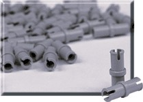 Gray Connector Peg (Pack of 100)