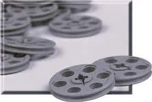 Gray Pulley Wheel (Pack of 50)