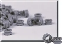 Small Gray Pulley (Pack of 100)