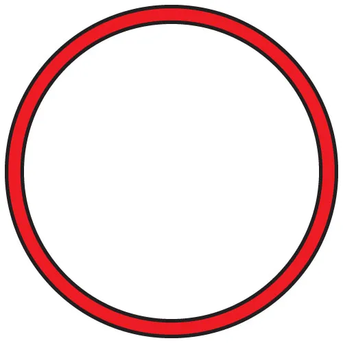 Red Bands (Pack of 25)