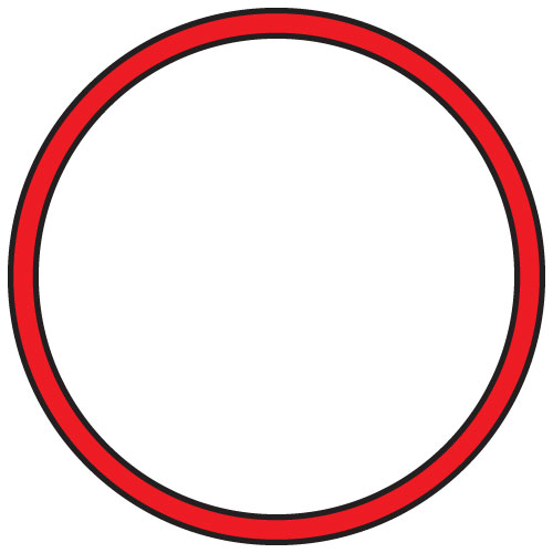 Red Bands (Pack of 25)