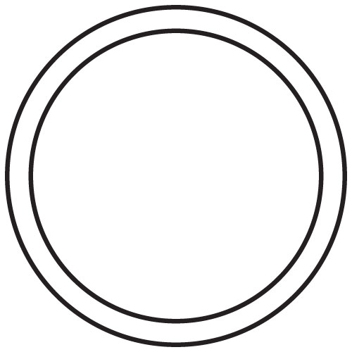 Small White Bands (Pack of 24)