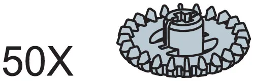 24-Tooth Crown Gears