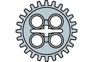 24 Tooth Gears (Pack of 50)