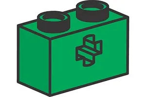 Bricks with Cross (axle) Holes (Pack of 50)