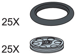 O-Ring and Pulley Wheels