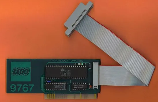 Interface Card and Cable for TC Logo - Apple IIe and Apple IIGS