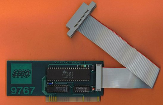 Interface Card and Cable for TC Logo - Apple IIe and Apple IIGS