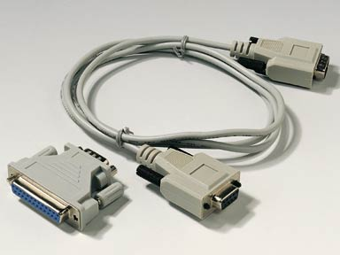 Control Lab Serial Cable for IBM PC and Compatible (9 and 25 pin)