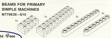 Beams for Primary Simple Machines (Beams For Primary T&B)
