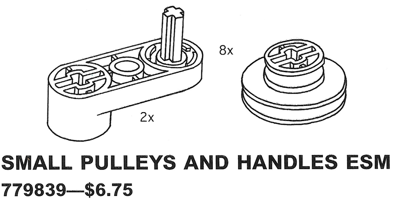 Small Pulleys and Handles ESM (Early Simple Machines)