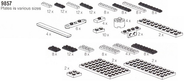 Red and Black Plates