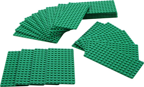Small Green Plates Pack (Pack of 25)