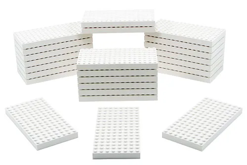 White Plates Pack (Pack of 25)