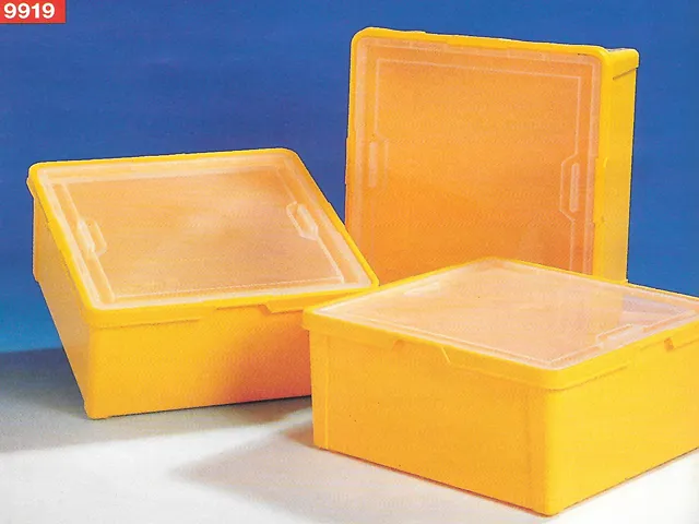 Yellow Storage Bin, X-Large (3 Pack)