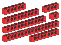 Beams with Holes, Red