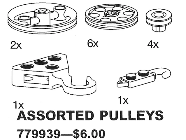 Assorted Pulleys