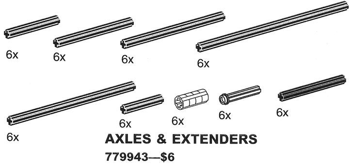 Axles and Extenders
