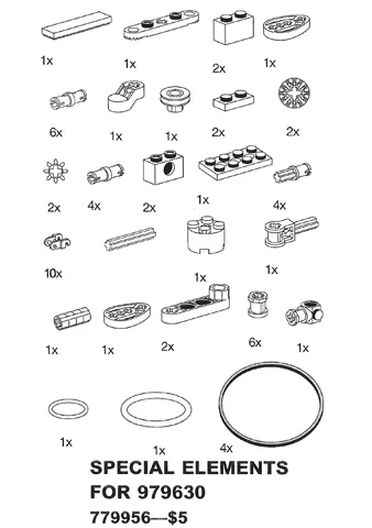 Special Elements for Non-Motorized Simple Machines (Special Elements For 979630)