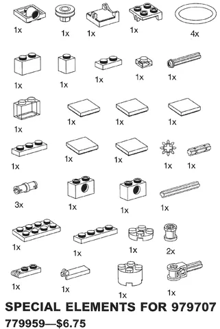 Special Elements for Intelligent House Building Set (Special Elements For 979707)