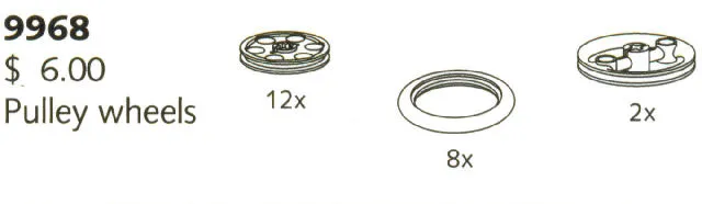 Pulleys and Tires (Pulley wheels)
