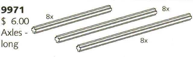 Long Cross Axles