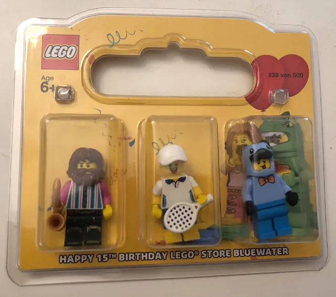 LEGO Store 15th Anniversary Exclusive Set, Bluewater, UK blister pack