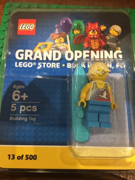 LEGO Store Grand Opening Exclusive Set, Boca Raton, FL blister pack