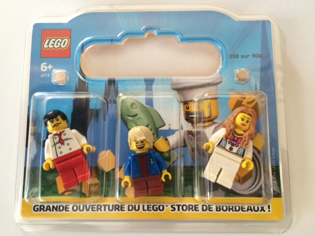 LEGO Store Grand Opening Exclusive Set, Bordeaux, France blister pack