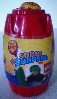 Chupa Chups Egg with Surprise Lego Set