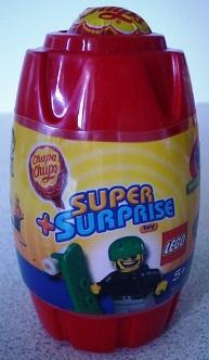 Chupa Chups Egg with Surprise Lego Set