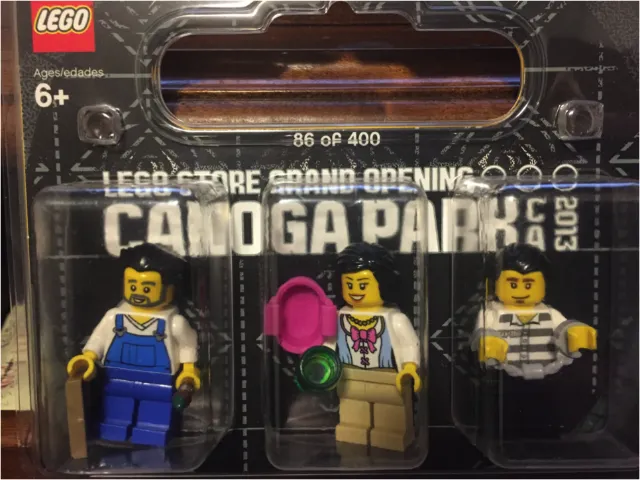 LEGO Store Grand Opening Exclusive Set, Westfield Topanga Mall, Canoga Park, CA blister pack