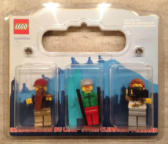LEGO Store Grand Opening Exclusive Set, Clermont-Ferrand, France blister pack