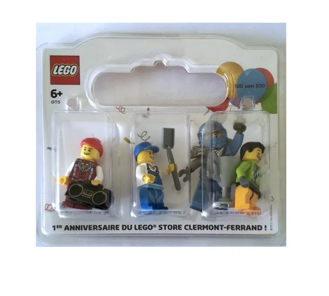 LEGO Store 1st Anniversary Exclusive Set, Clermont-Ferrand, France blister pack